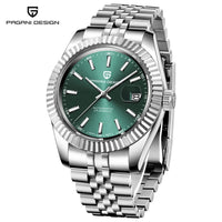 Men Mechanical Watch Luxury Automatic Watch Sport Stainless Steel 100M Waterproof Watch for Men