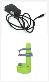Revolutionary Multifunction Stainless Steel Electric Peeler - Effortlessly Peel Fruits and Vegetables with Three Extra Blades!