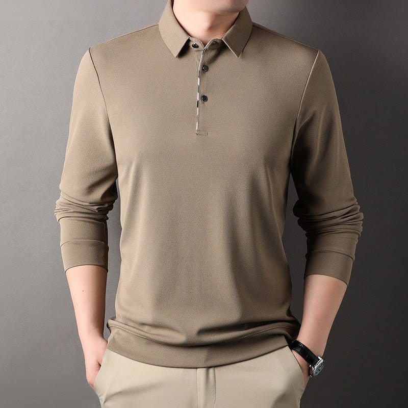 Men's Long Sleeve Polo Shirt | Silver Fox Sales