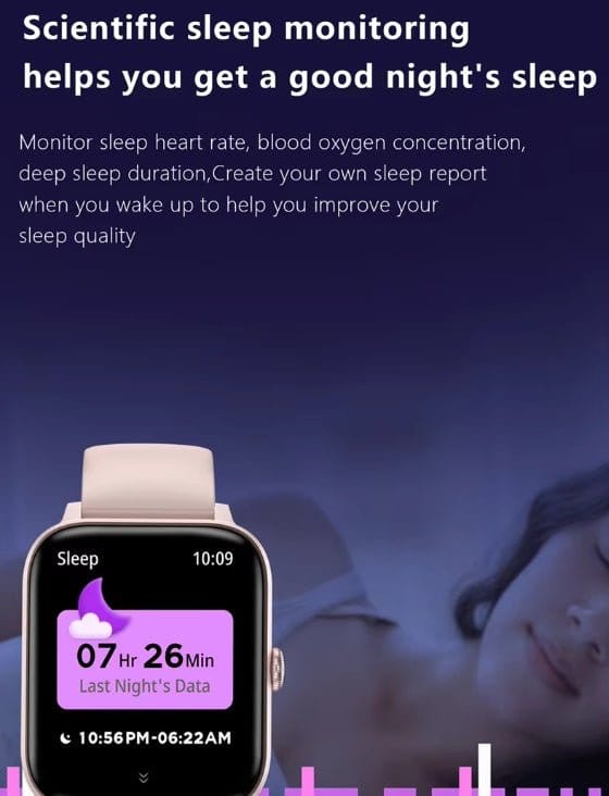 SmartWatch 1.83" Bluetooth – Heart Rate & Fitness Tracker for Men & Women | Silver Fox Sales