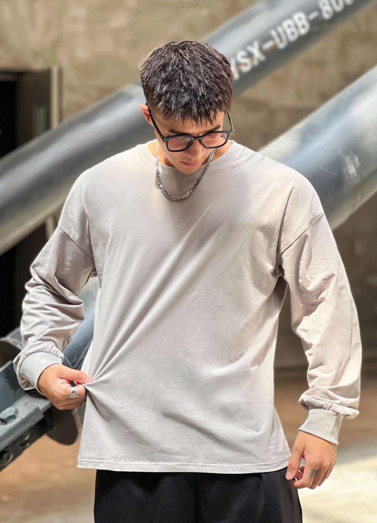 Men's Long Sleeve Pullover Hoodie | Silver Fox Sales