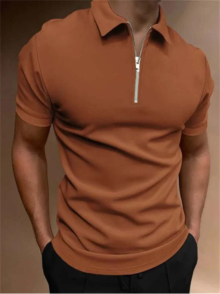 New Men's Casual Short Sleeve Digital Print POLO Shirt | Silver Fox Sales