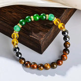 Money Bracelet with Black Onyx and Tiger&