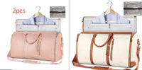 Large Capacity Travel Duffle Bag Women's Handbag Folding Suit Bag Waterproof Clothes Totes | Silver Fox Sales