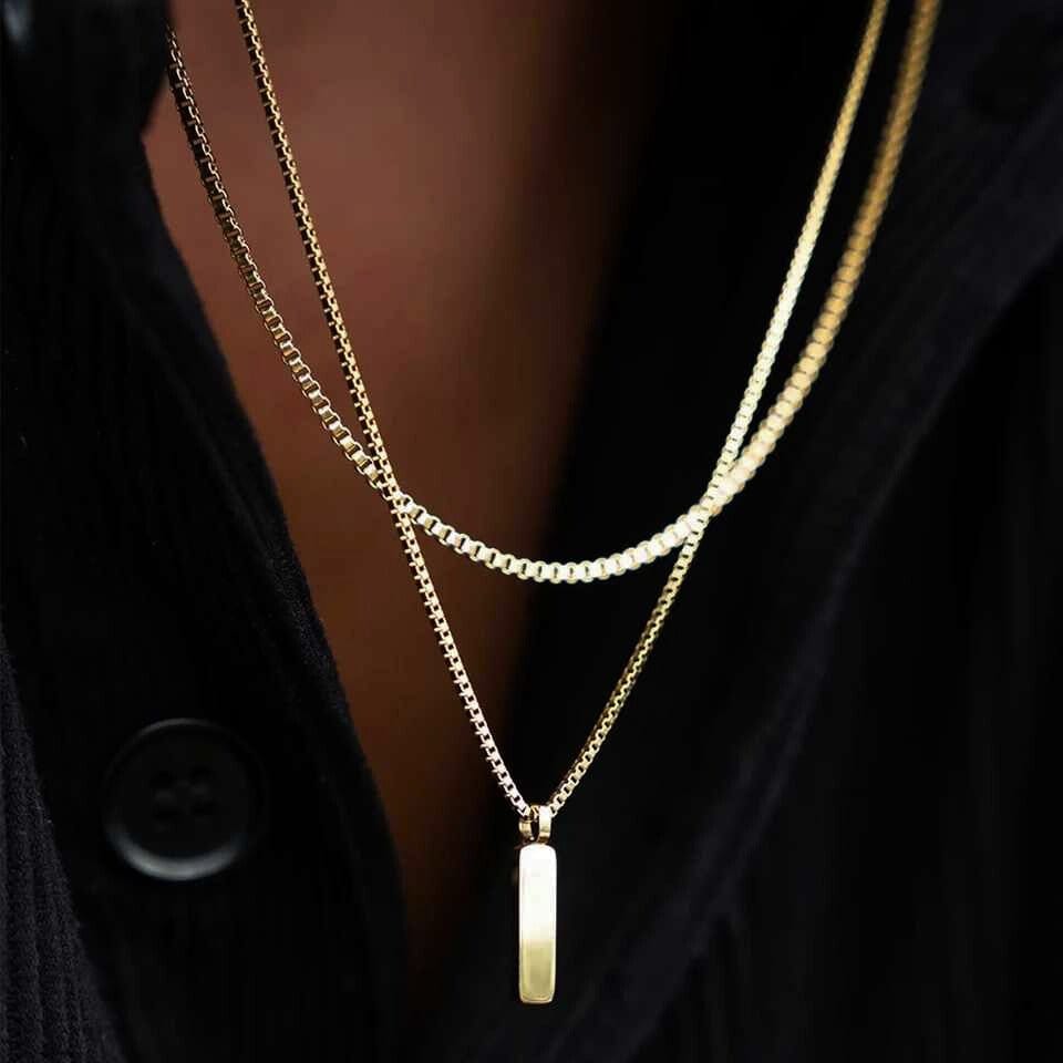 Linéaire Minimal Pendant Necklace | Silver Fox Sales