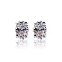 Women's Business-Style Zircon Earrings | Silver Fox Sales