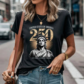 America 250 T-Shirt: Statue of Liberty Anniversary, Patriotic Tee
