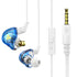 Original QKZ AK6 Copper Driver Hifi Wired Earphone Race Sport Headphone Bass Stereo Headset Music Earbuds 3.5MM in Ear with Mic