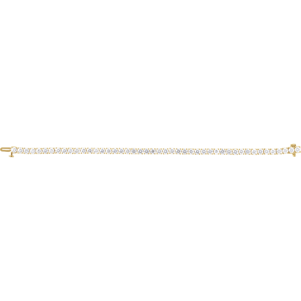 L'eternel 14K Gold Lab-Grown Diamond Tennis Bracelet | Silver Fox Sales
