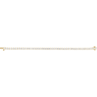 L'eternel 14K Gold Lab-Grown Diamond Tennis Bracelet | Silver Fox Sales