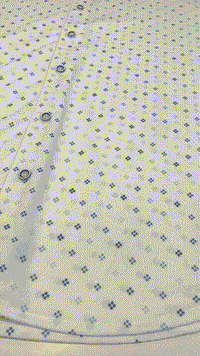 Swiss Check Long Sleeve Tech Shirt - Blue | Silver Fox Sales