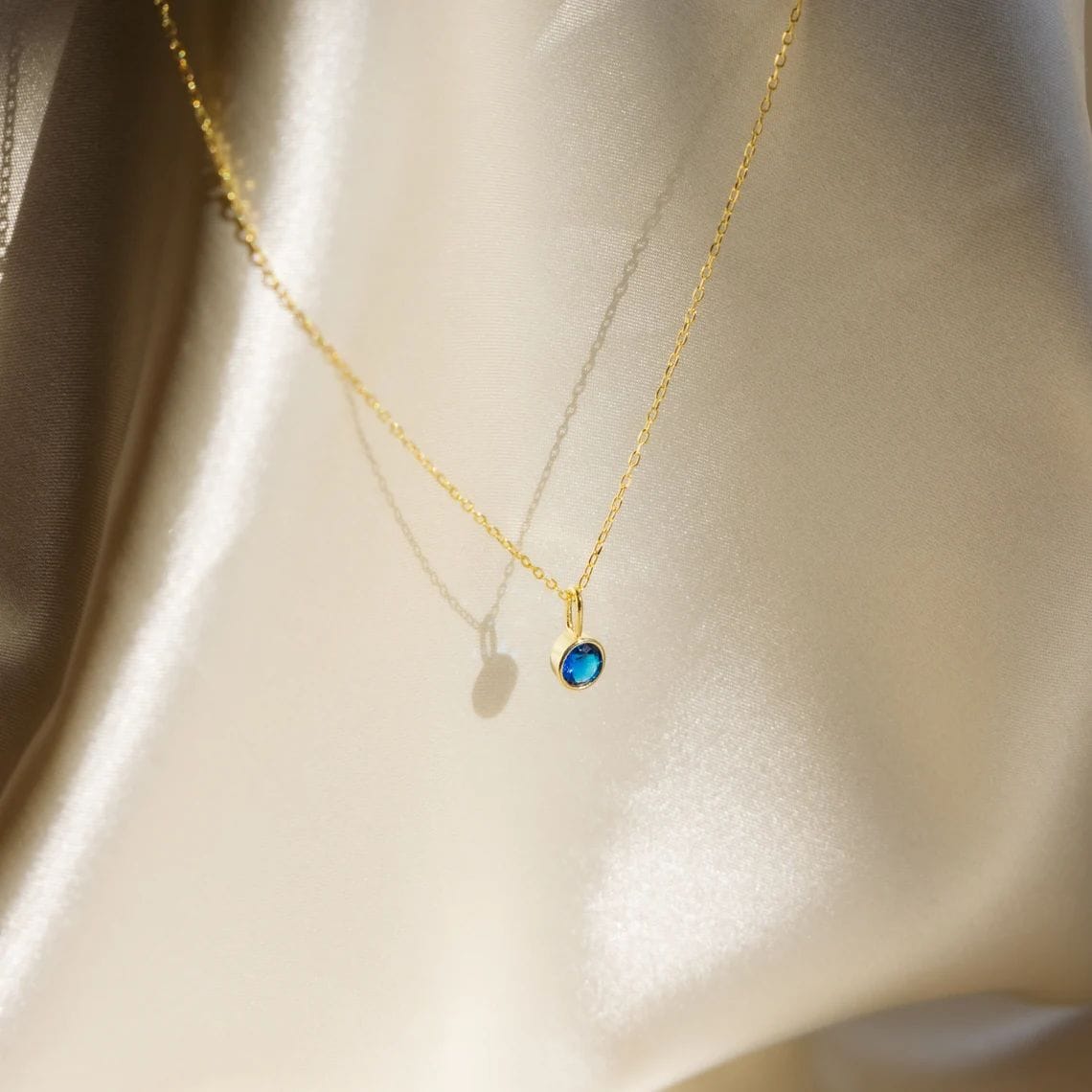 Lumière Birthstone Necklace Month & Zodiac Collection | Silver Fox Sales
