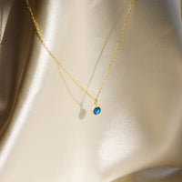 Lumière Birthstone Necklace Month & Zodiac Collection | Silver Fox Sales