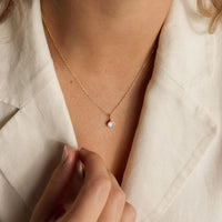 Lumière Birthstone Necklace Month & Zodiac Collection | Silver Fox Sales