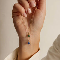 Lumière Birthstone Necklace Month & Zodiac Collection | Silver Fox Sales