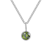 Lumière Birthstone Necklace Month & Zodiac Collection | Silver Fox Sales