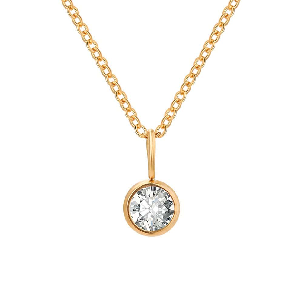 Lumière Birthstone Necklace Month & Zodiac Collection | Silver Fox Sales