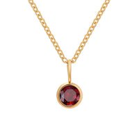 Lumière Birthstone Necklace Month & Zodiac Collection | Silver Fox Sales