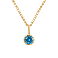 Lumière Birthstone Necklace Month & Zodiac Collection | Silver Fox Sales
