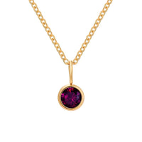 Lumière Birthstone Necklace Month & Zodiac Collection | Silver Fox Sales