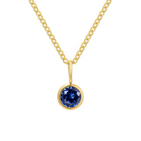 Lumière Birthstone Necklace Month & Zodiac Collection | Silver Fox Sales
