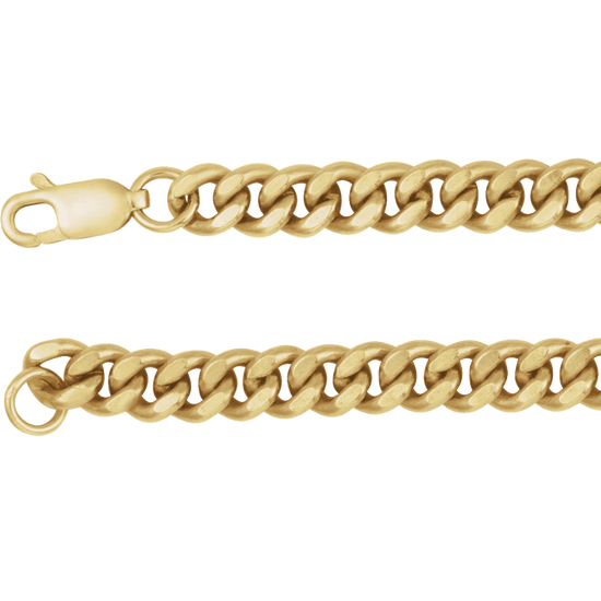 14K Yellow Gold-Filled 4.8mm Curb Chain