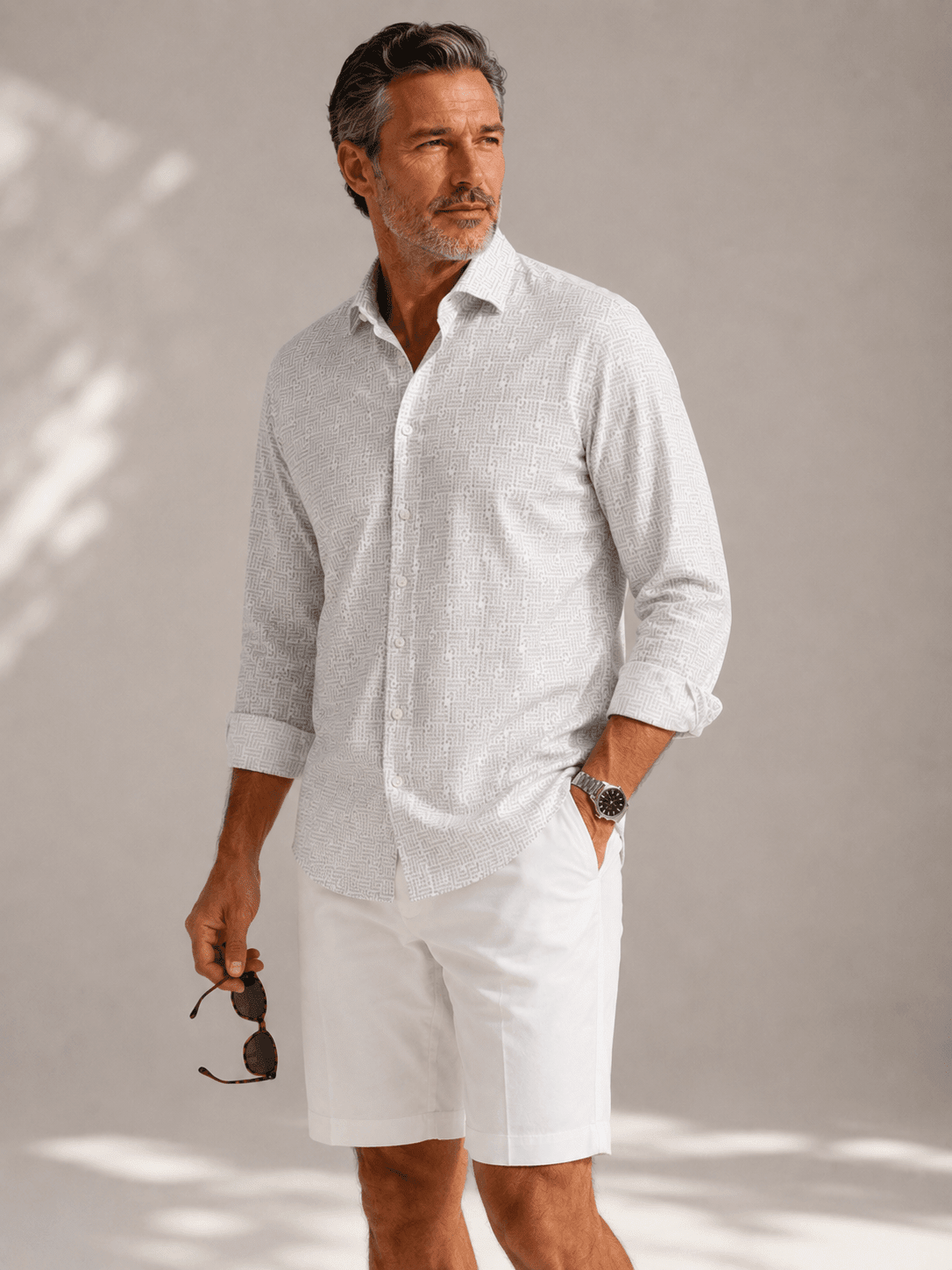 Four Corners Men's Long Sleeve Tech Shirt