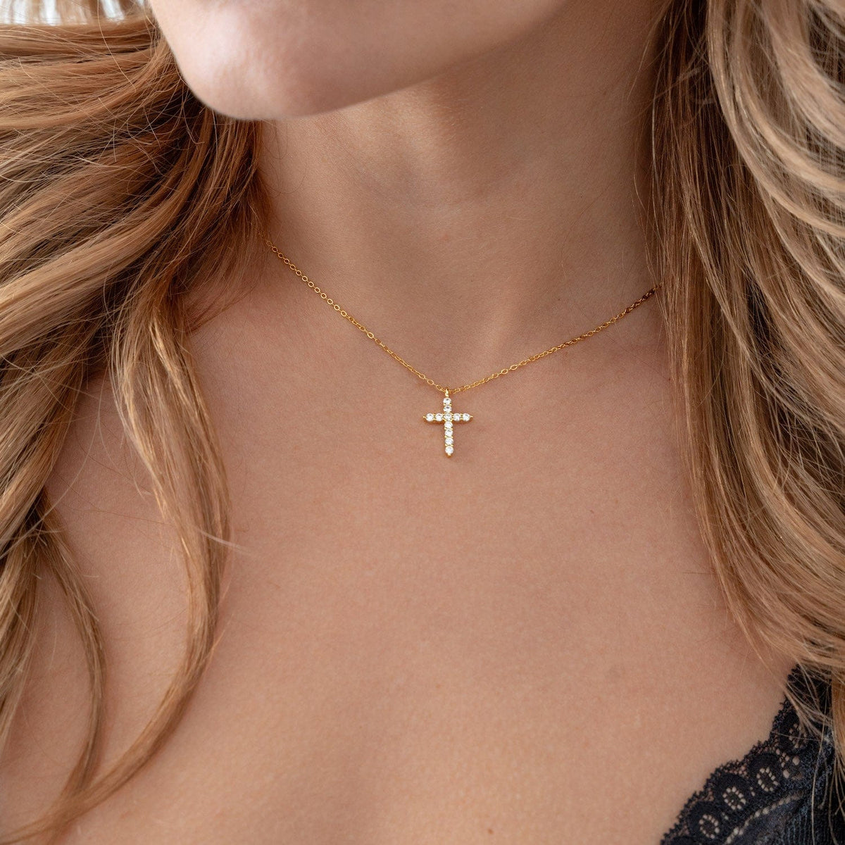 Faith Vermeil Necklace | Silver Fox Sales