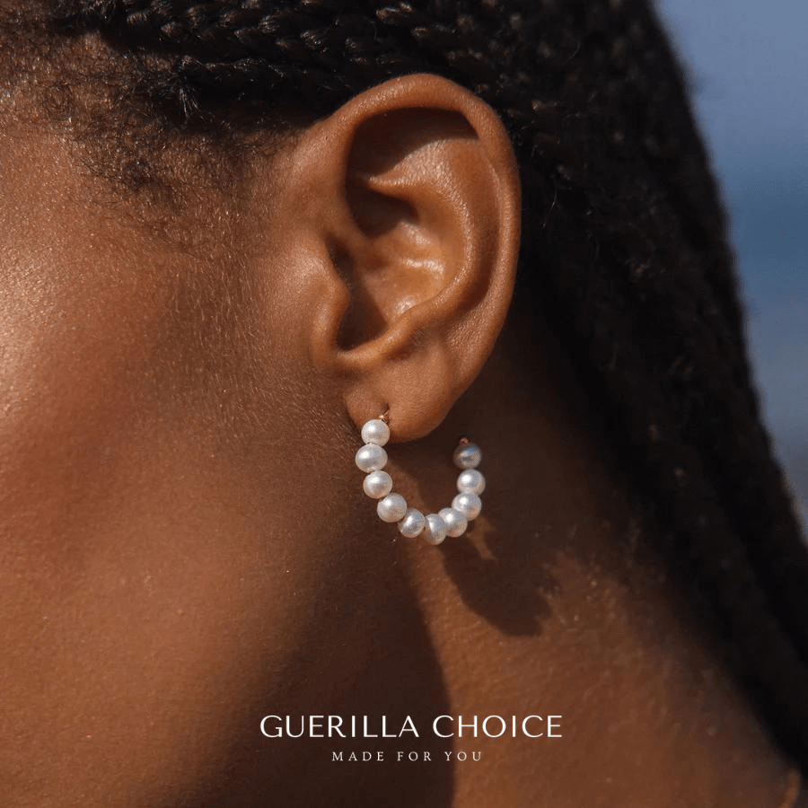 Anette Christian Gold Earrings | Silver Fox Sales
