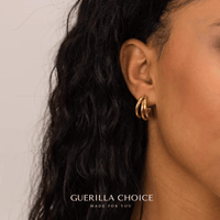 ELISE CHARM GOLD EARRINGS | Silver Fox Sales