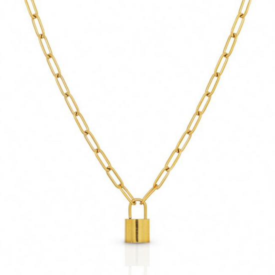 Arnaude Hardy 18k Gold-Plated Stainless Steel Necklace