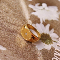 AGACE GOLD RING | Silver Fox Sales