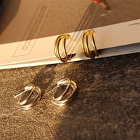 ELISE CHARM GOLD EARRINGS | Silver Fox Sales