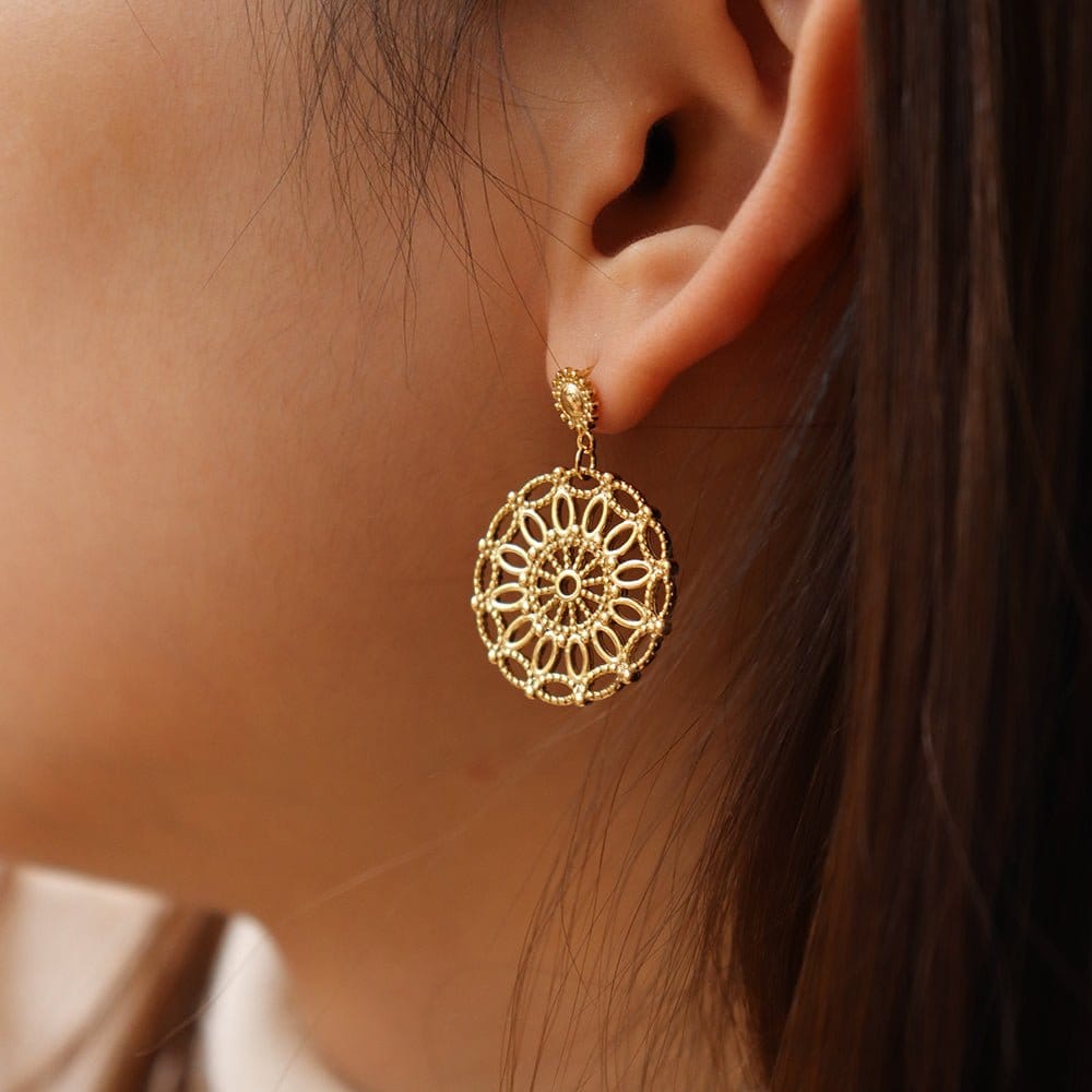 MADELLYNN GOLD EARRINGS | Silver Fox Sales
