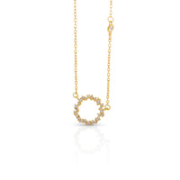 RING CHARM GOLD NECKLACE | Silver Fox Sales