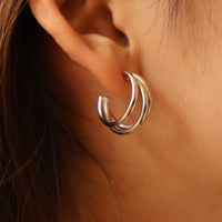 ELISE CHARM GOLD EARRINGS | Silver Fox Sales