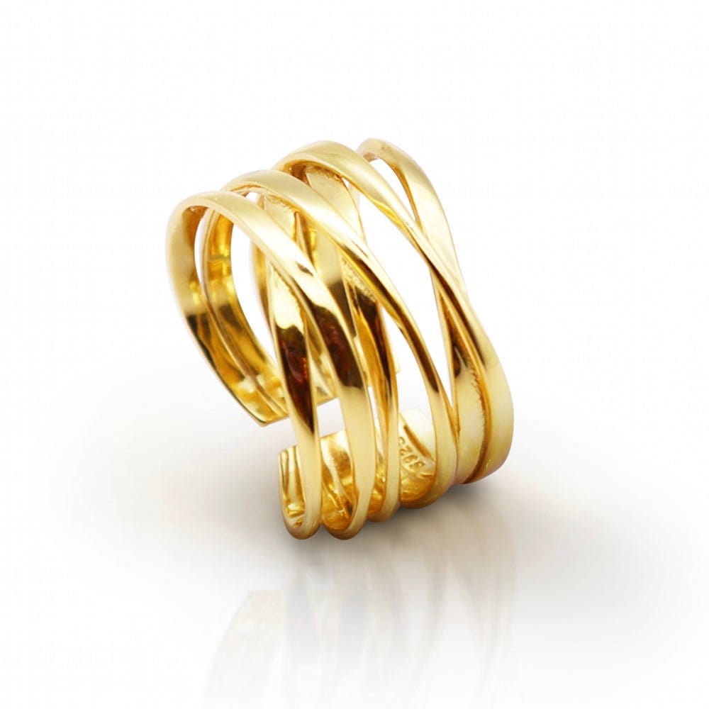 THE ELSY GOLD RING | Silver Fox Sales