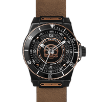 Sportivo Black Brown Nato Watch