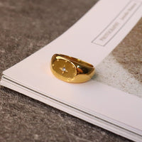 AGACE GOLD RING | Silver Fox Sales