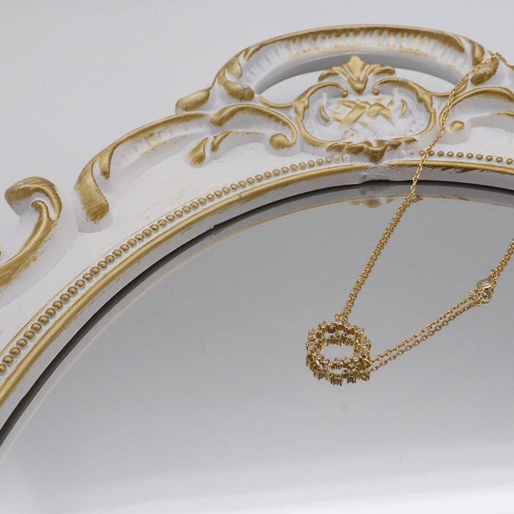 RING CHARM GOLD NECKLACE | Silver Fox Sales