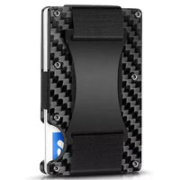 Slim RFID Carbon Fiber Wallet – Men & Women