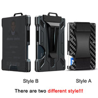 Slim RFID Carbon Fiber Wallet – Men & Women