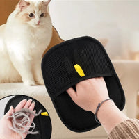 New Pet Hair Removal Tool Reusable Static Removal Gloves, Double-Sided Grooming Gloves for Pets Removes Pet Fur Hair for Carpets