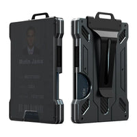Slim RFID Carbon Fiber Wallet – Men & Women