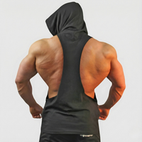 Men's Sleeveless Gym Hoodie – Made in USA by Physique Bodyware