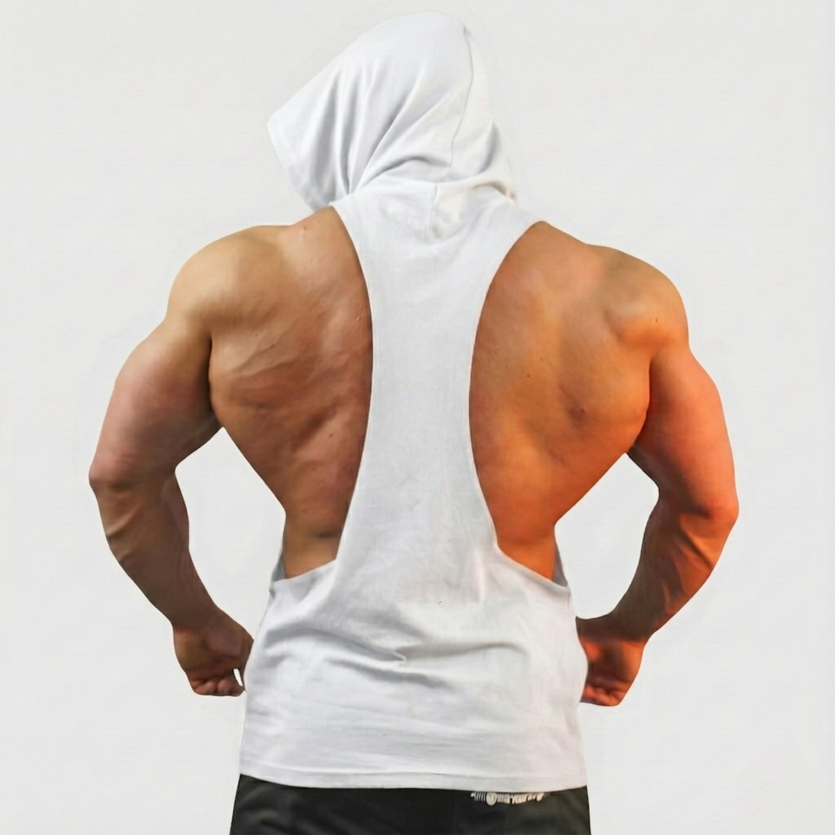 Men's Sleeveless Gym Hoodie – Made in USA by Physique Bodyware