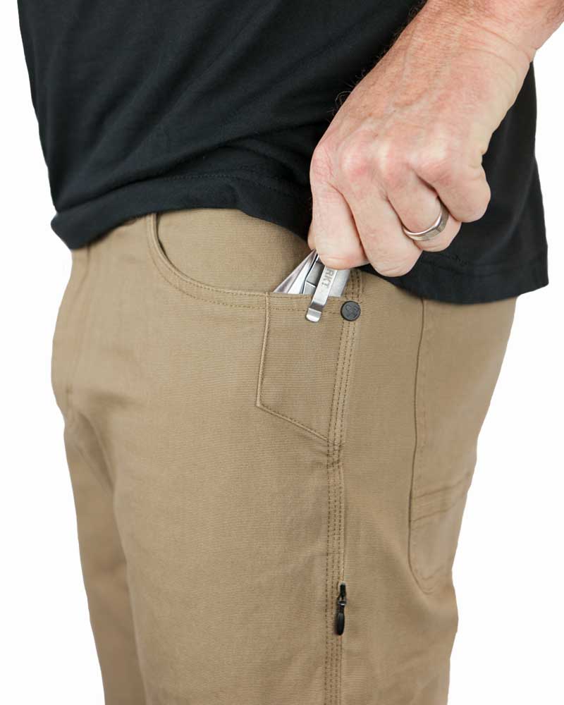 Trailblazer Taper Fit Pants - Coyote | Silver Fox Sales