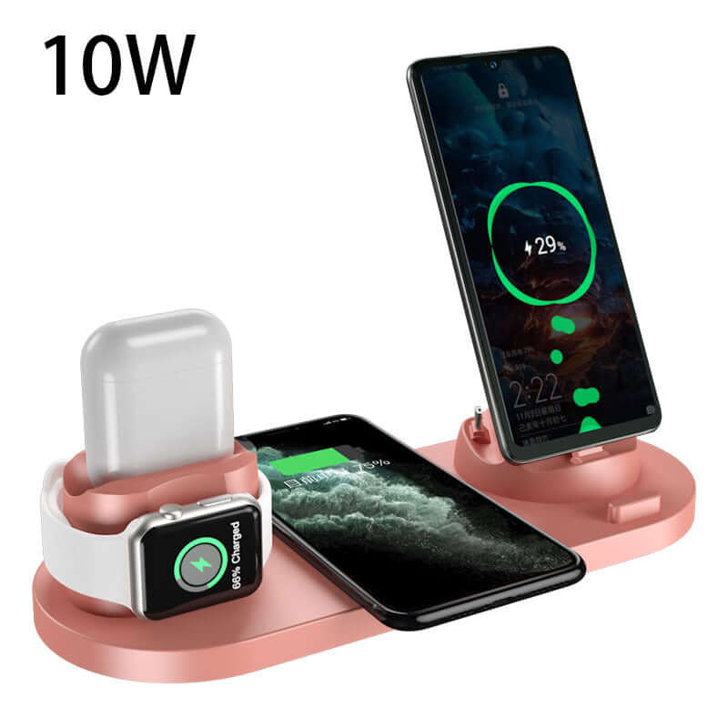 View details for 6-in-1 Wireless Charging Dock Station for iPhone & Phone 6-in-1 Wireless Charging Dock Station for iPhone & Phone
