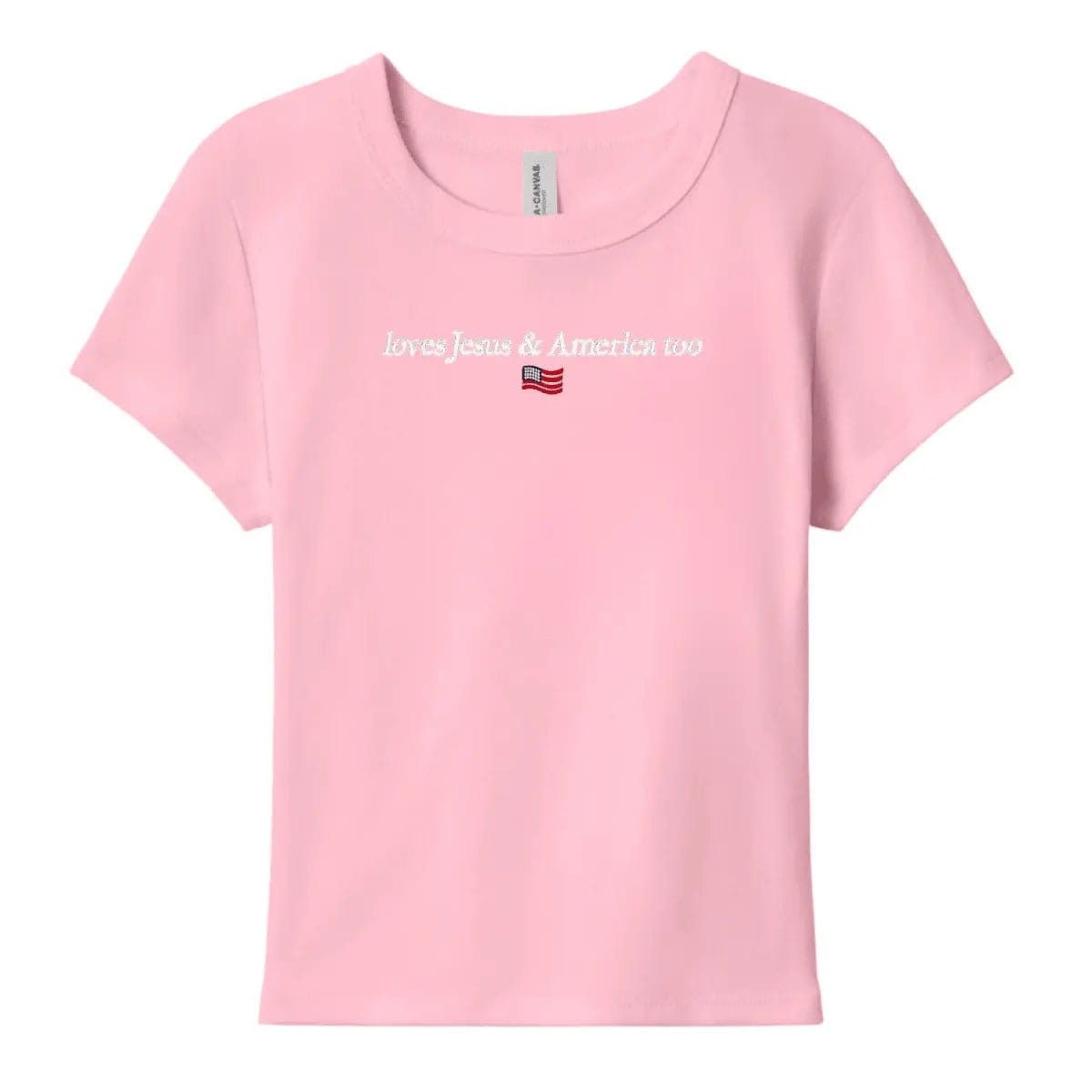 Faith & Freedom Baby Tee - Women&