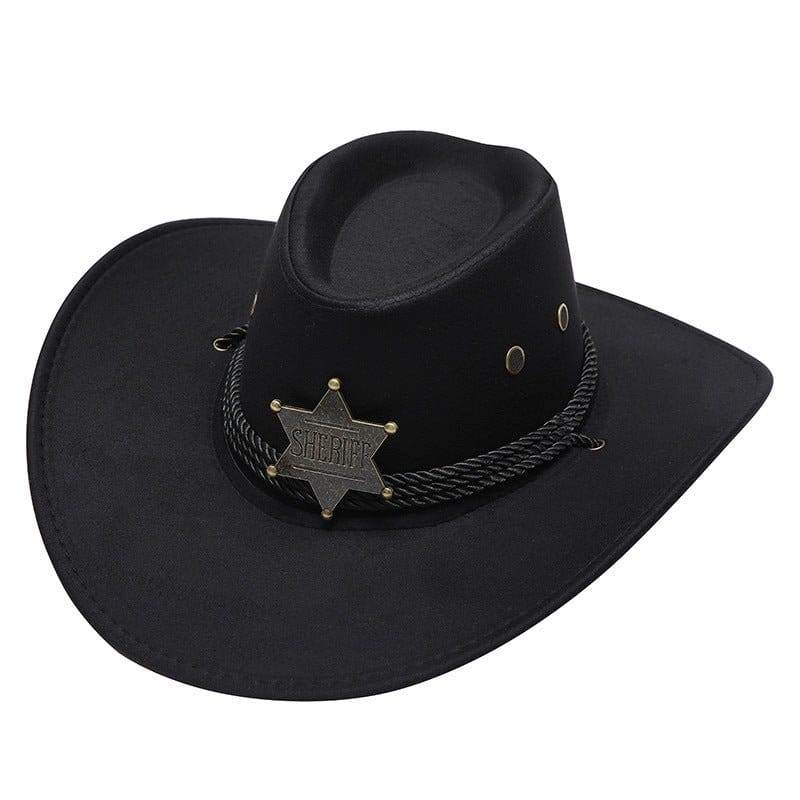 Women's Feather Trim Cowboy Hat | Silver Fox Sales